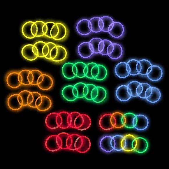 Play Glow Wrapped Mega Glow Bracelets, 8-ct. - Picture 3 of 15
